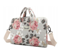 CANVASLIFE Torba na laptopa 15- 16" BRIEFCASE WHITE ROSE - 1120251 - zdjęcie 1